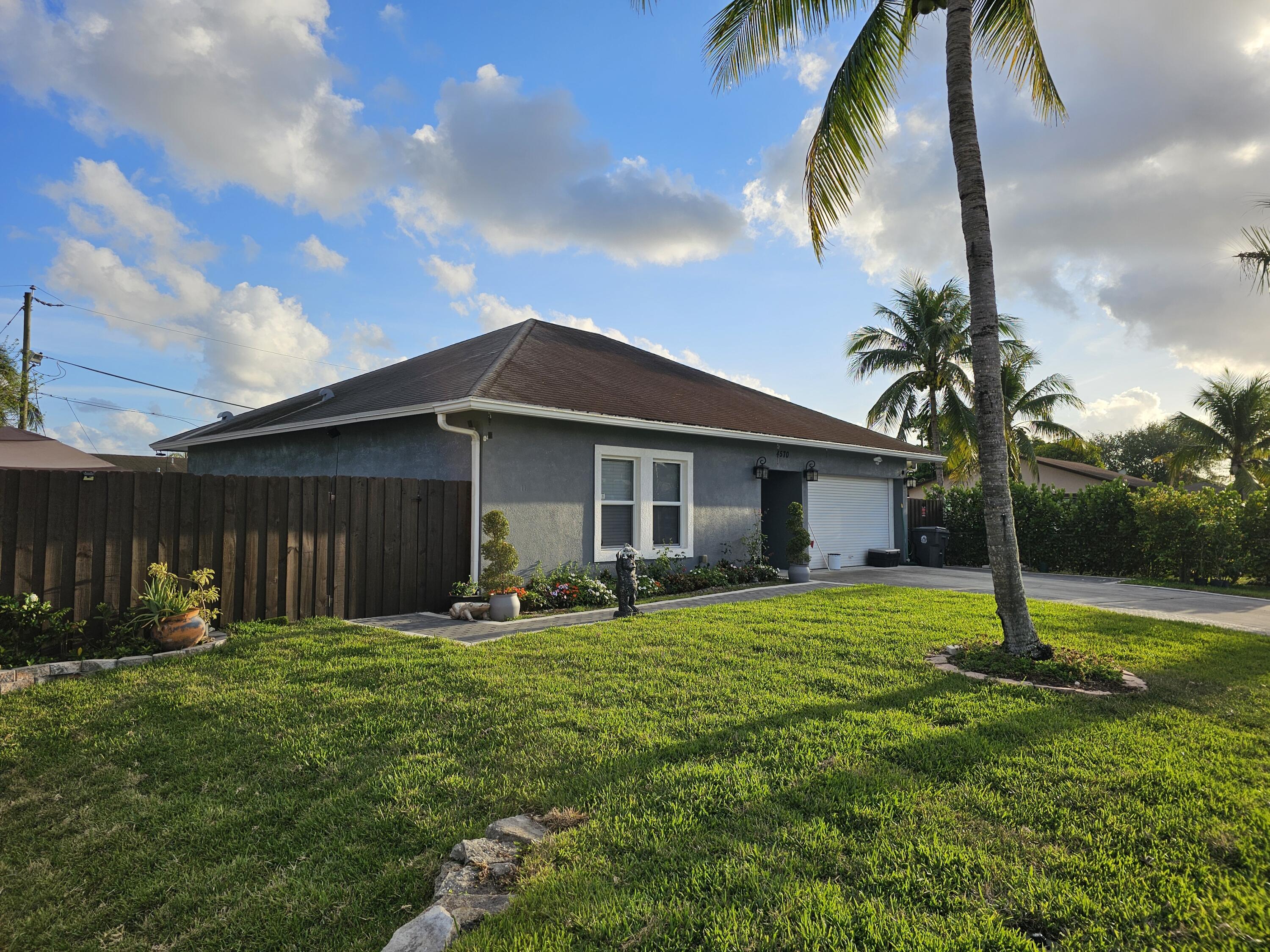Property for Sale at 4570 Boatman Street, Lake Worth, Palm Beach County, Florida - Bedrooms: 4 
Bathrooms: 3  - $700,000