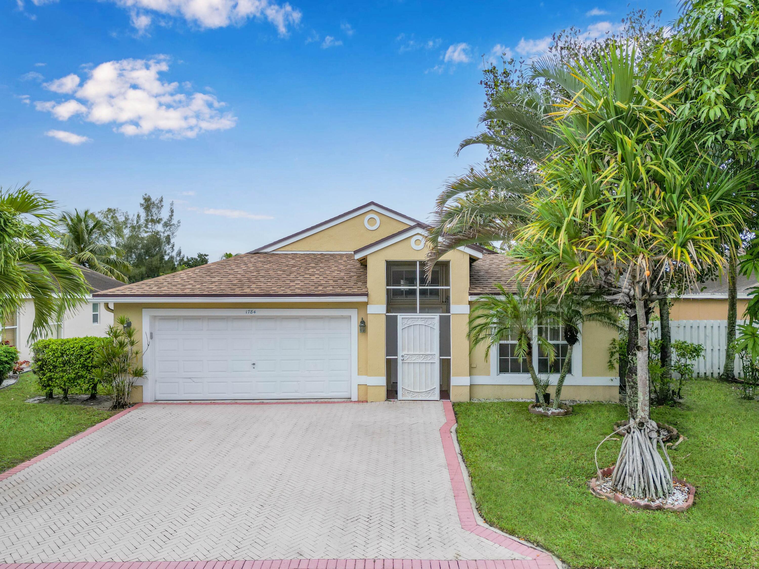 Property for Sale at 1784 Sawgrass Circle, Greenacres, Palm Beach County, Florida - Bedrooms: 3 
Bathrooms: 2  - $515,900