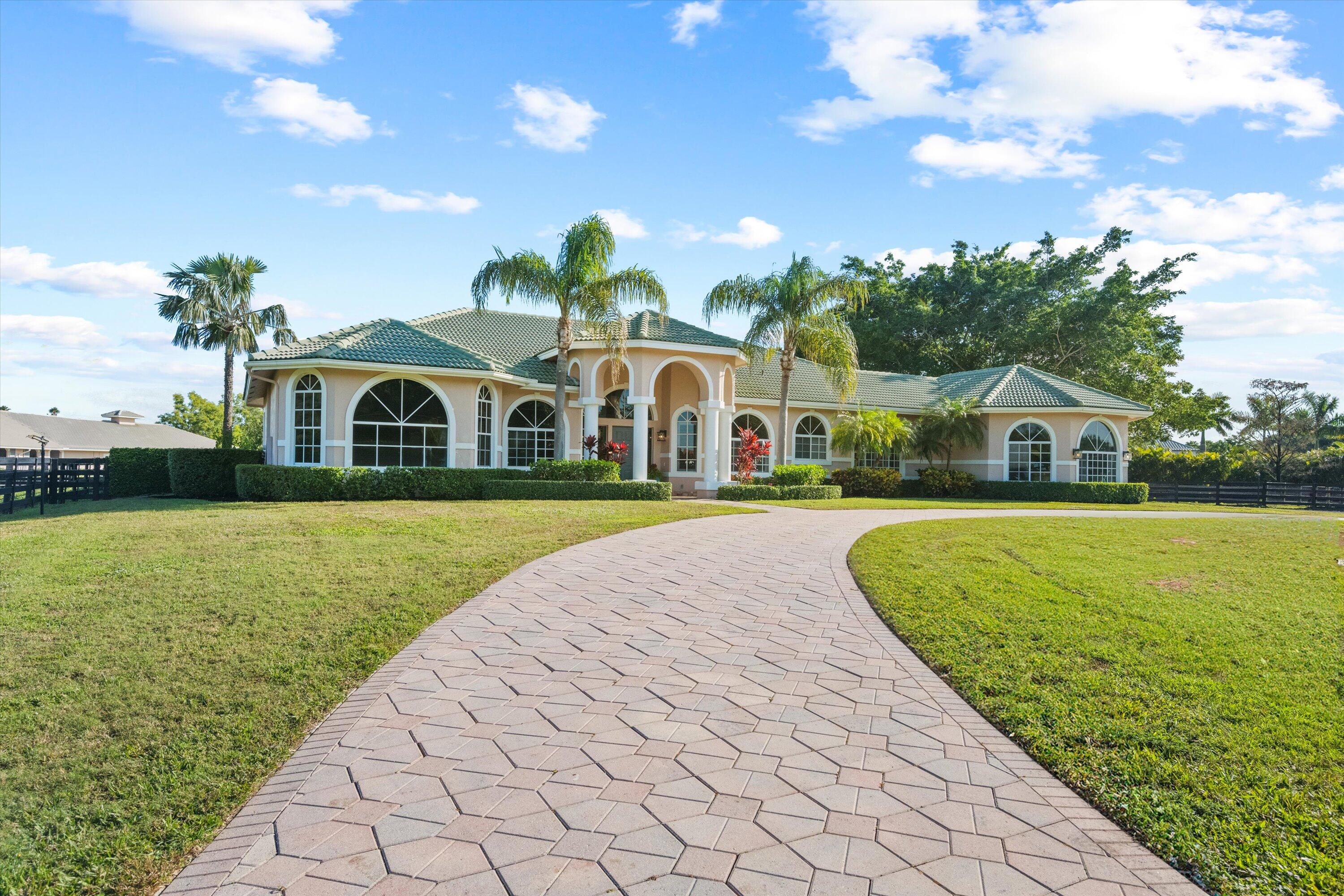 Property for Sale at 14155 Equestrian Way, Wellington, Palm Beach County, Florida - Bedrooms: 4 
Bathrooms: 4  - $6,750,000