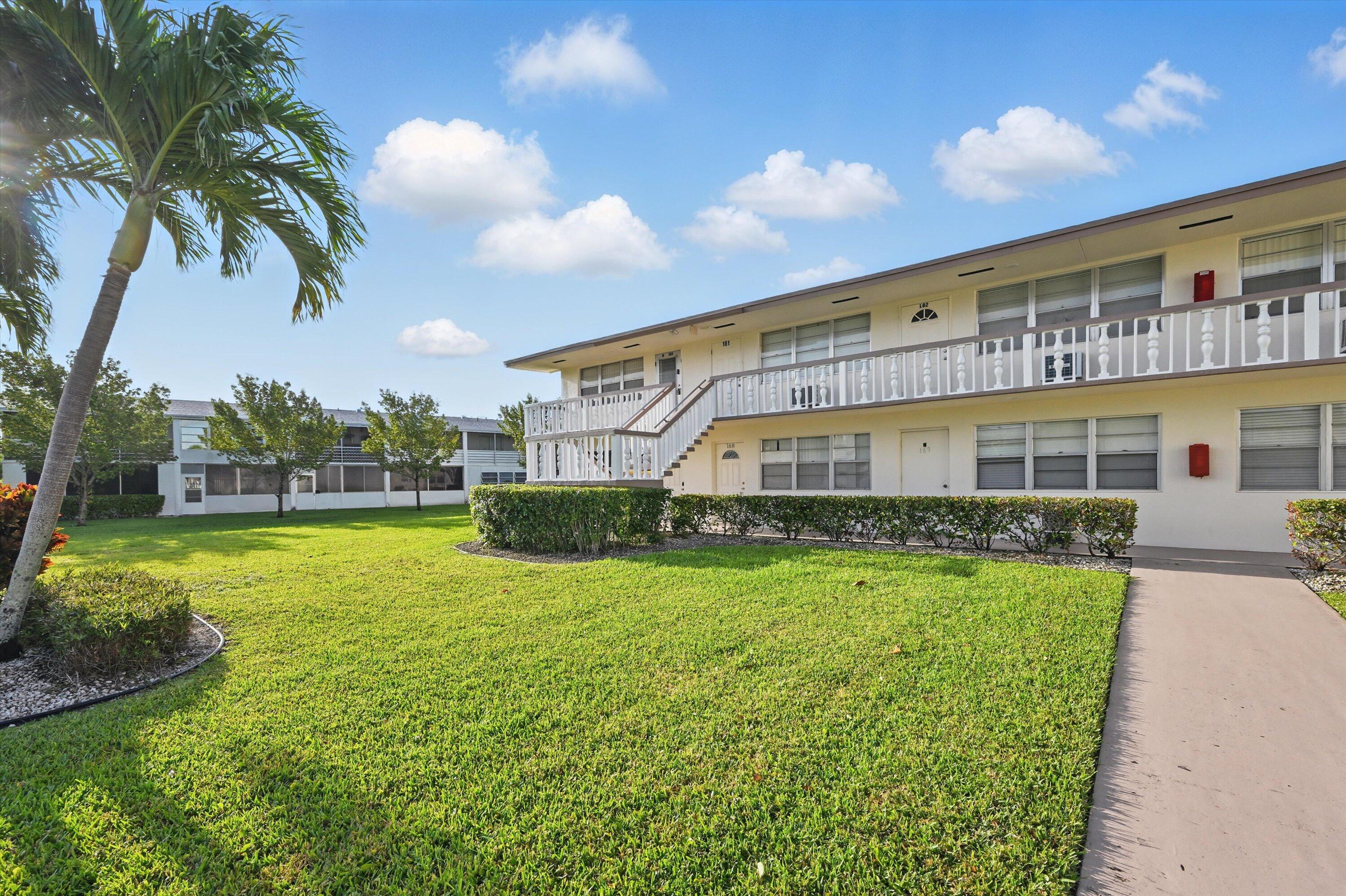 Property for Sale at 180 Camden H, West Palm Beach, Palm Beach County, Florida - Bedrooms: 1 
Bathrooms: 1.5  - $92,900