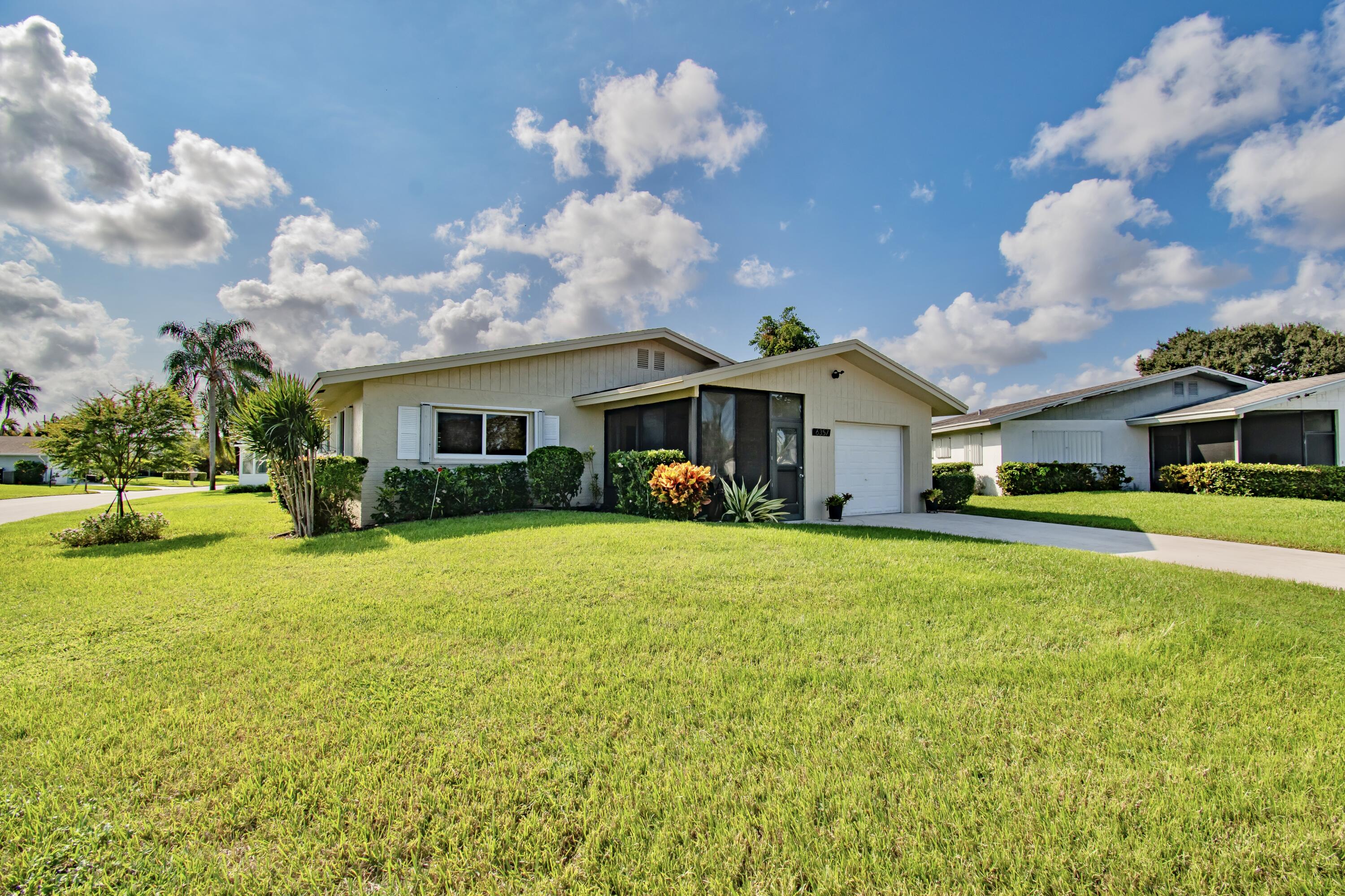 Property for Sale at 6357 Stanley Lane, Delray Beach, Palm Beach County, Florida - Bedrooms: 2 
Bathrooms: 2  - $394,900
