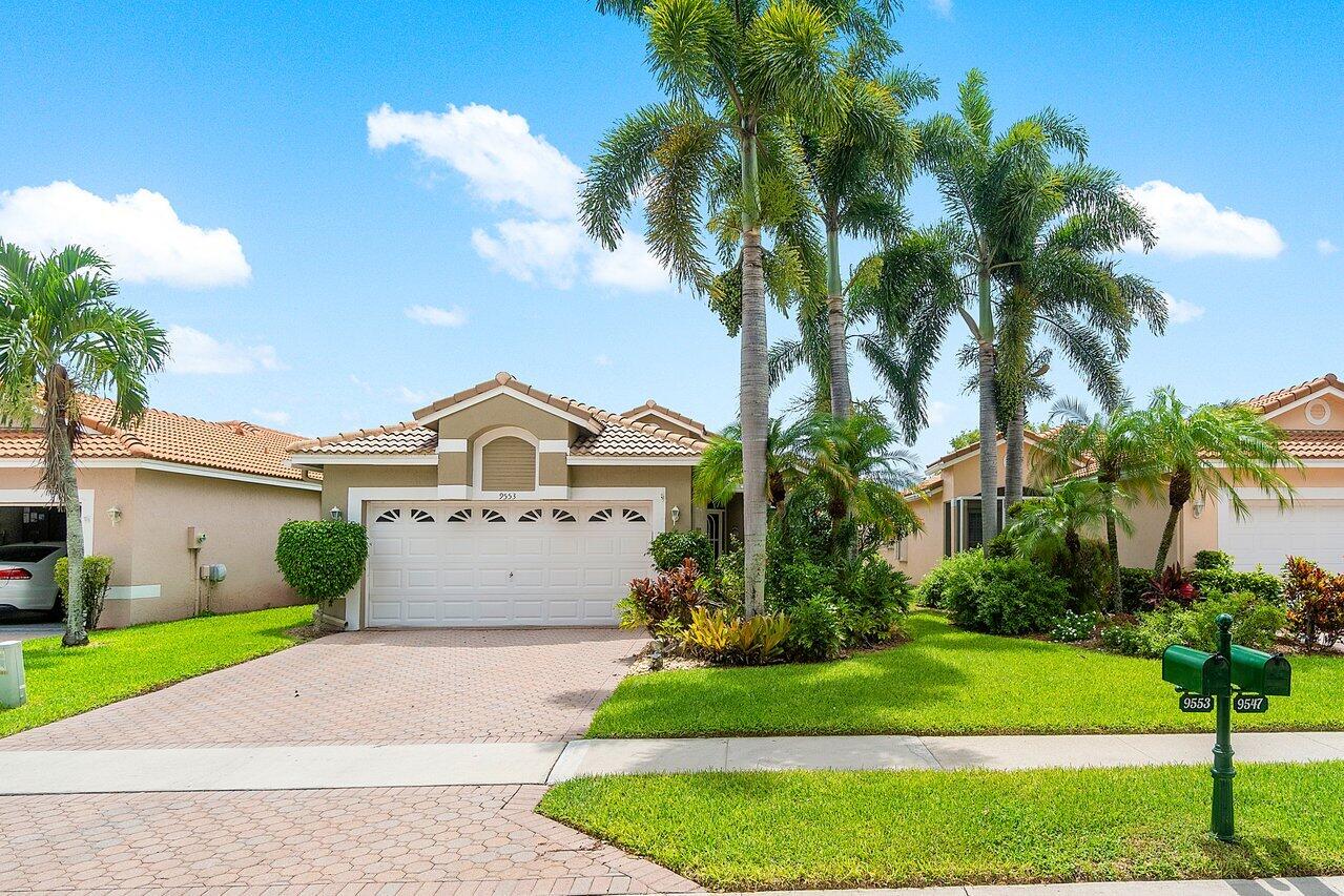 Property for Sale at 9553 Cherry Blossom Terrace, Boynton Beach, Palm Beach County, Florida - Bedrooms: 2 
Bathrooms: 2  - $424,900