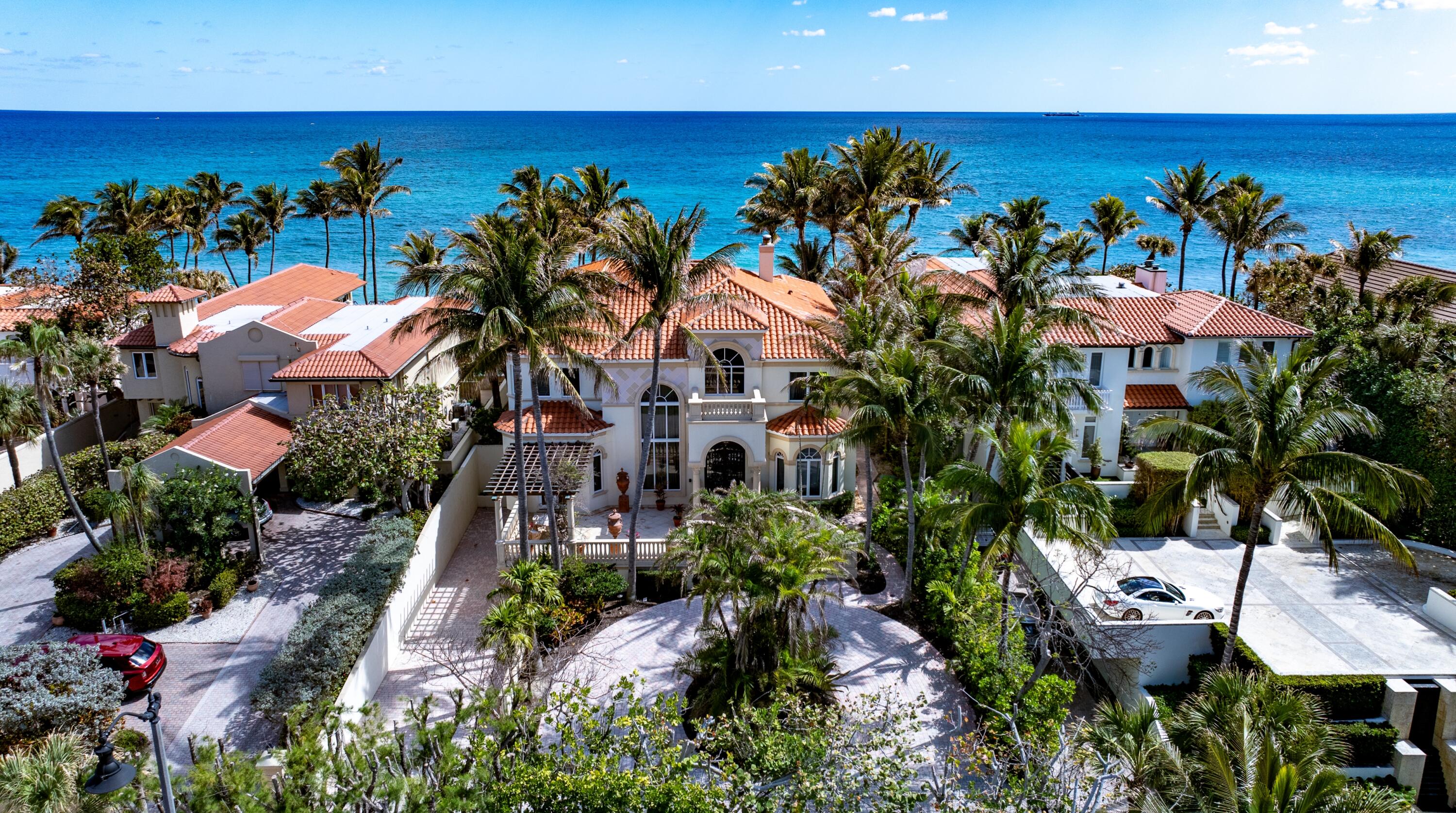 Property for Sale at 3 Ocean Lane, Manalapan, Palm Beach County, Florida - Bedrooms: 5 
Bathrooms: 6.5  - $22,950,000
