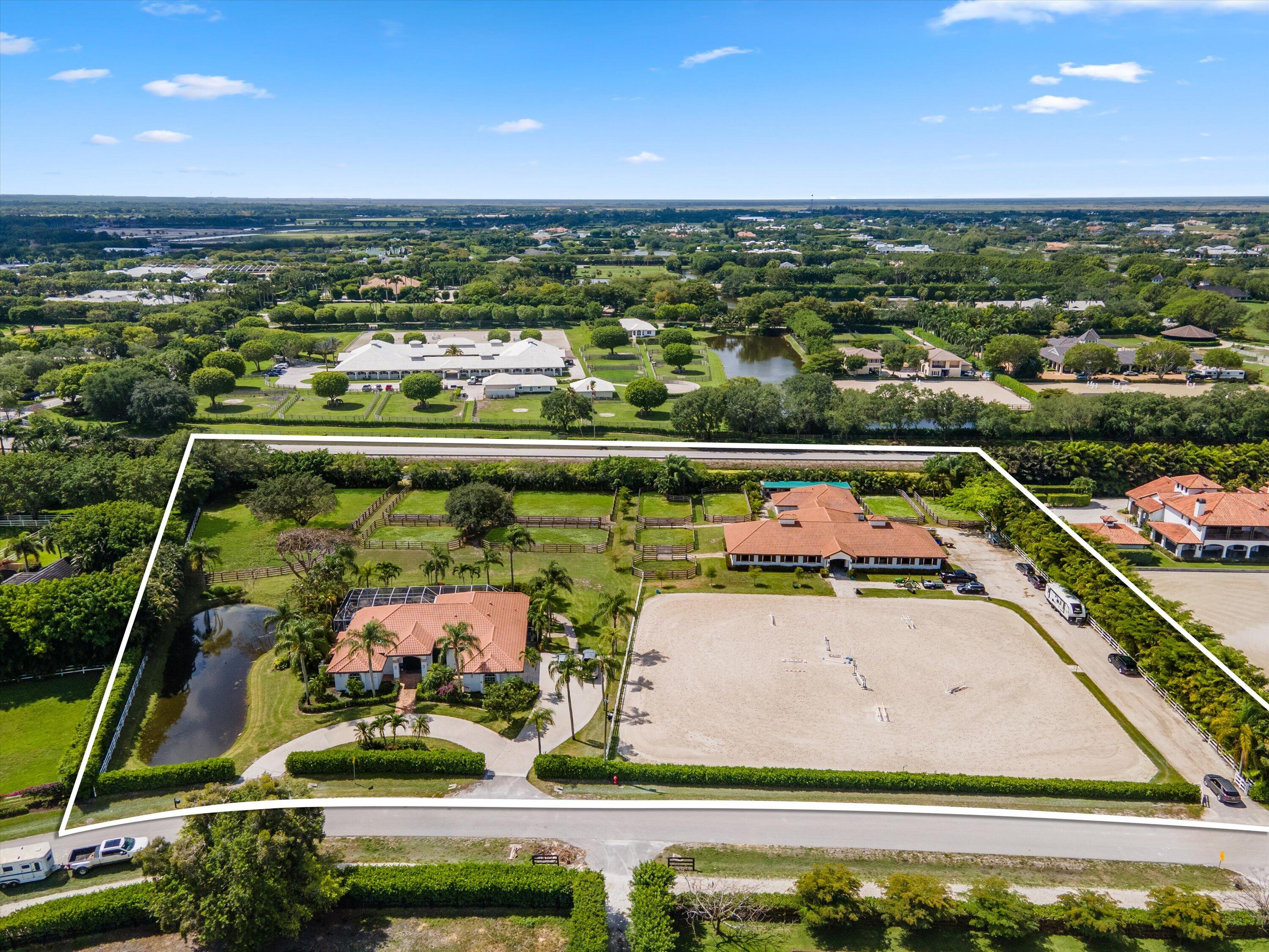 Property for Sale at 14883 Equestrian Way, Wellington, Palm Beach County, Florida - Bedrooms: 7 
Bathrooms: 6  - $6,500,000