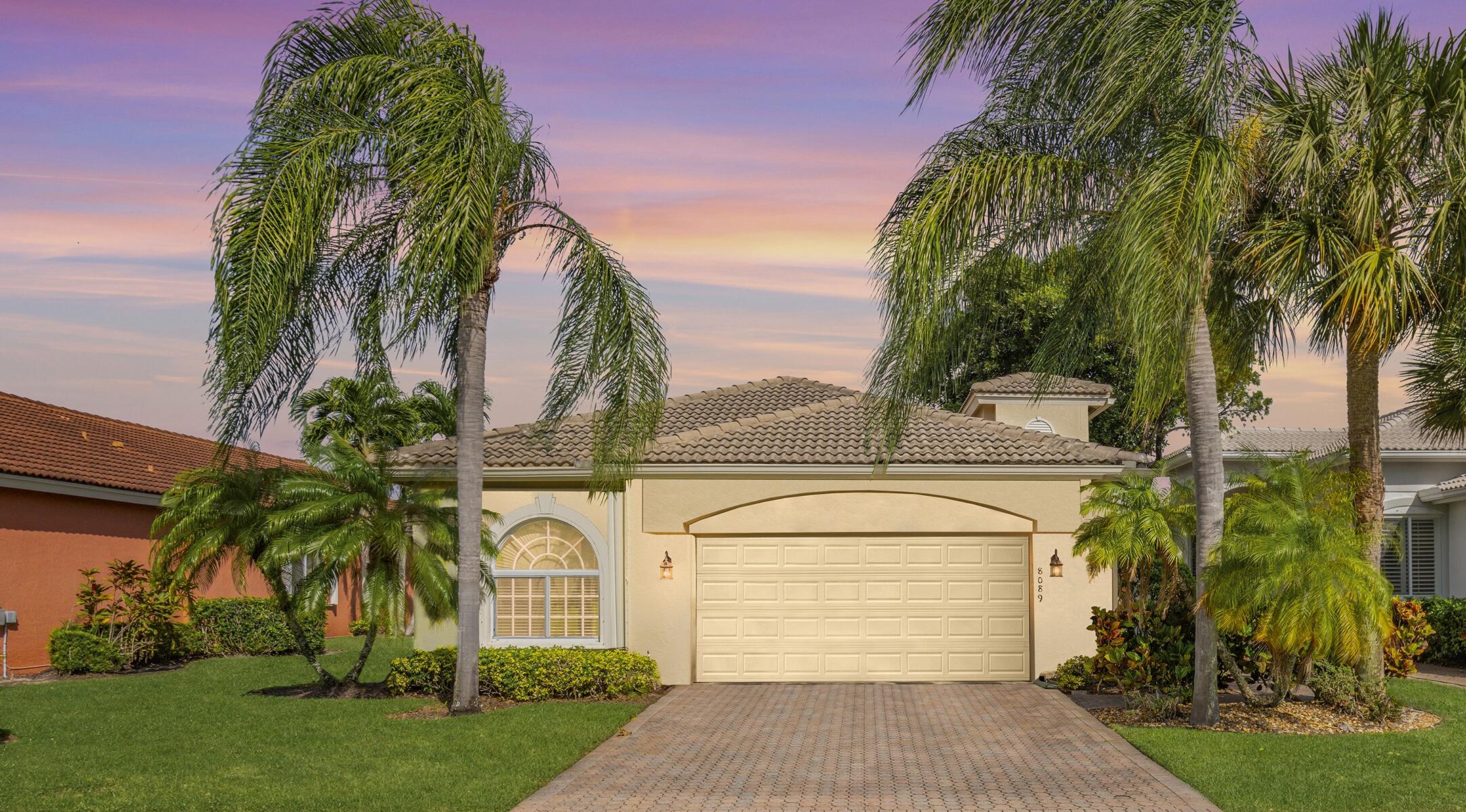Property for Sale at 8089 Brindisi Lane, Boynton Beach, Palm Beach County, Florida - Bedrooms: 3 
Bathrooms: 2  - $460,000