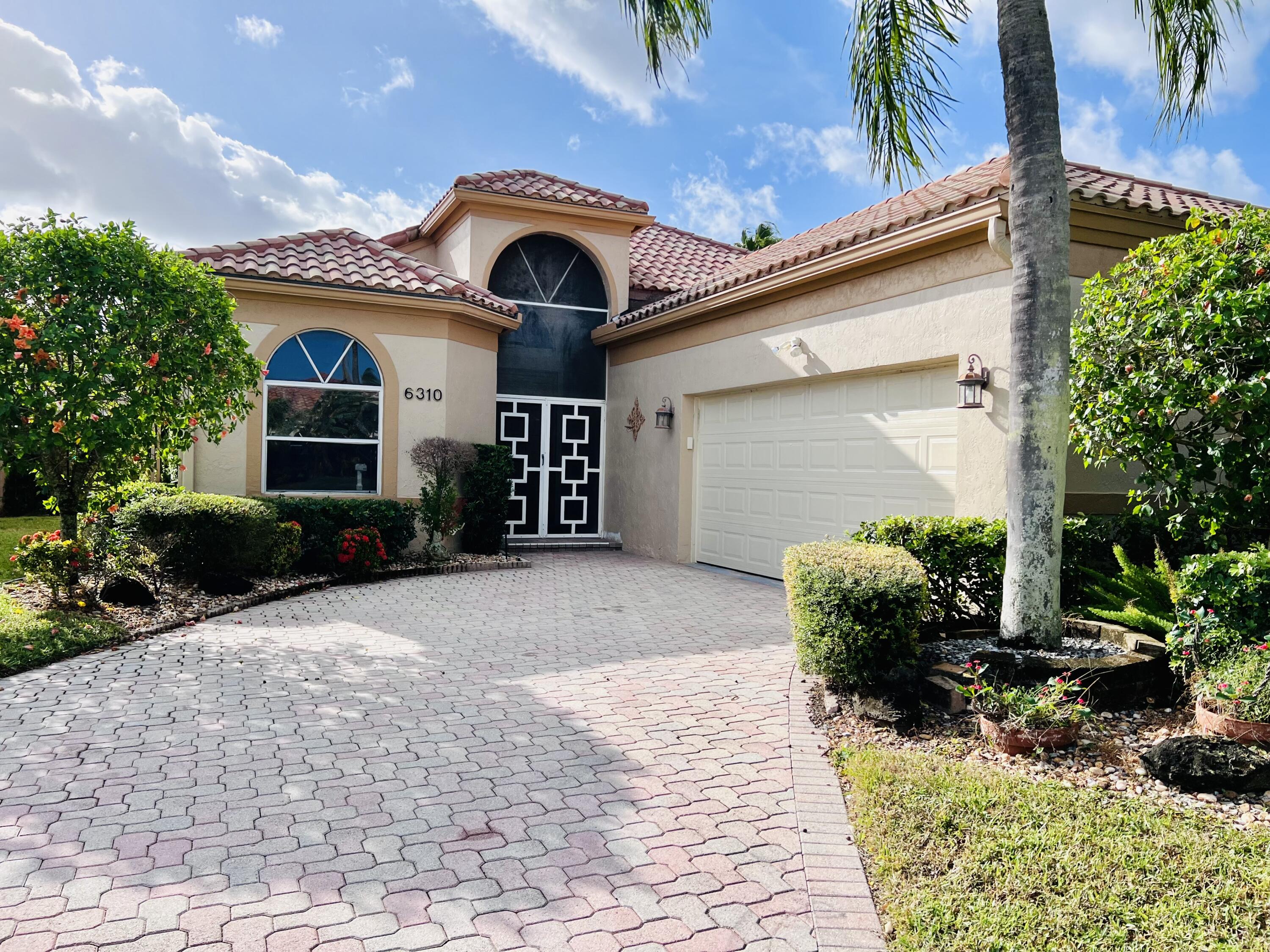 6310 Evian Place, Boynton Beach, Palm Beach County, Florida - 3 Bedrooms  
2.5 Bathrooms - 