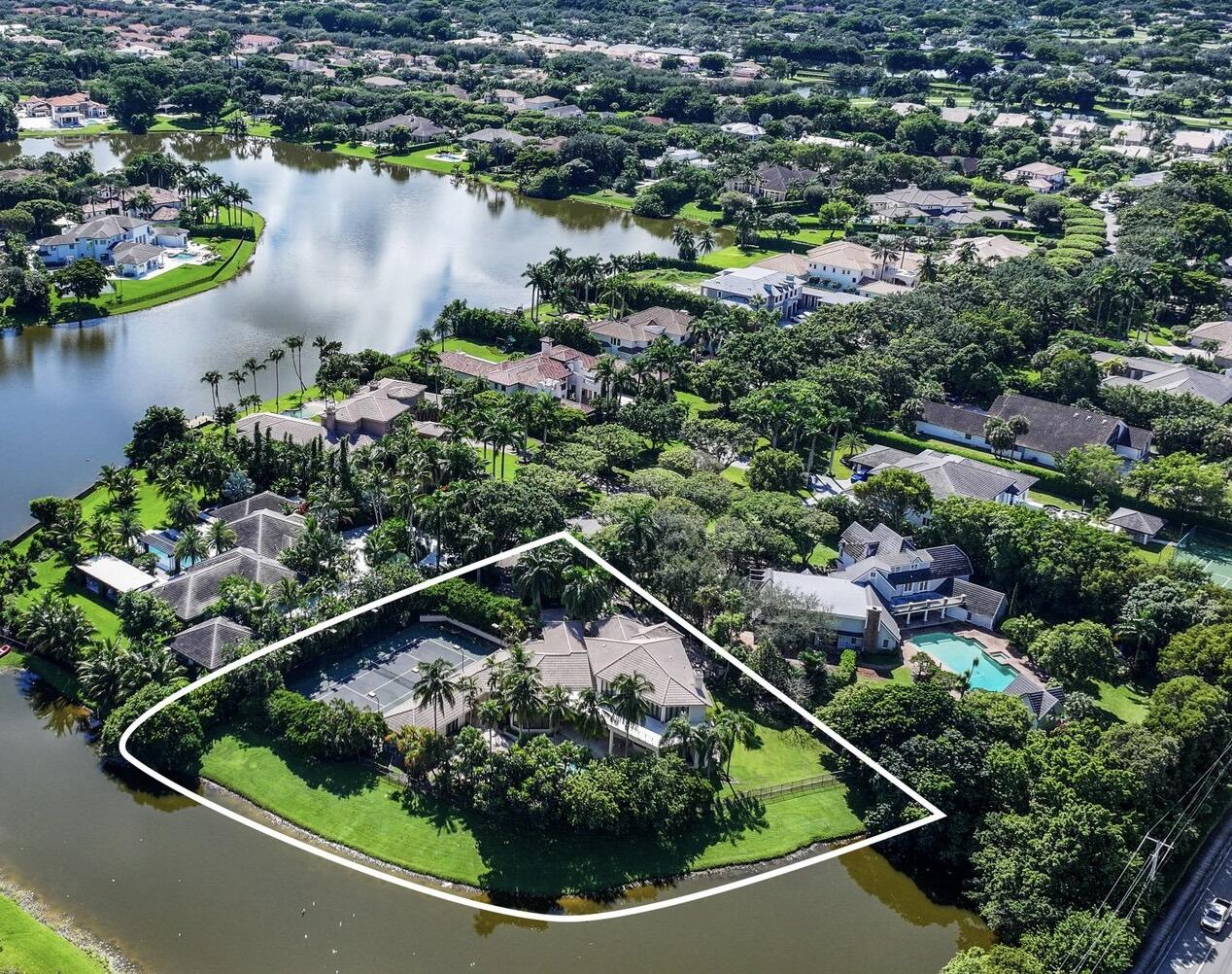 18800 Long Lake Drive, Boca Raton, Palm Beach County, Florida - 7 Bedrooms  
9.5 Bathrooms - 