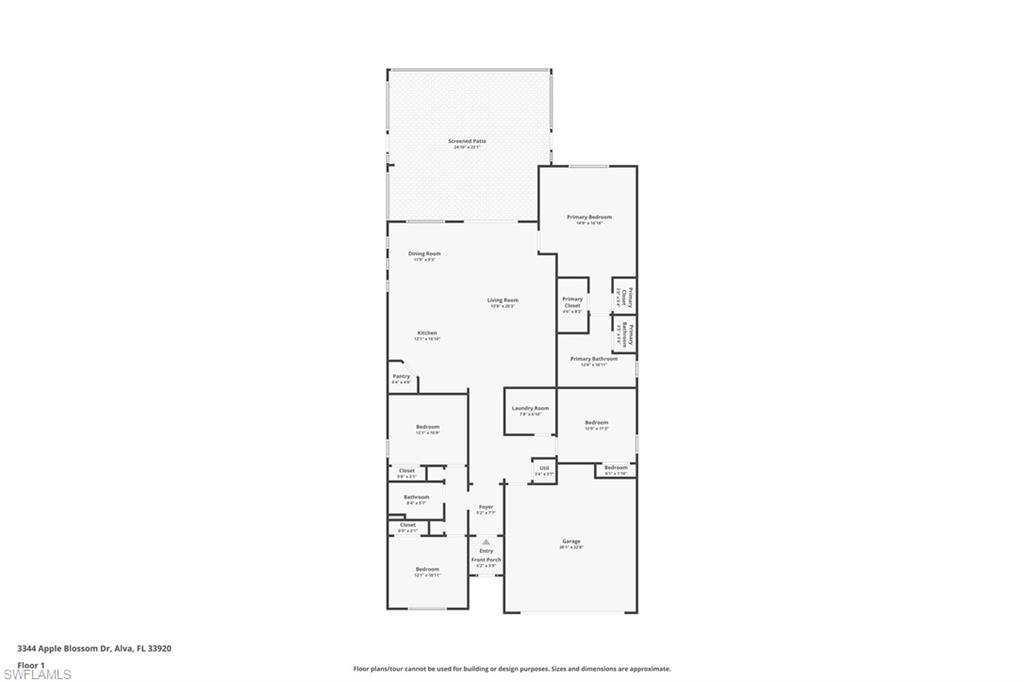 Alva, Florida 33920, United States, 3 Bedrooms Bedrooms, ,2 BathroomsBathrooms,Residential,Active,158367