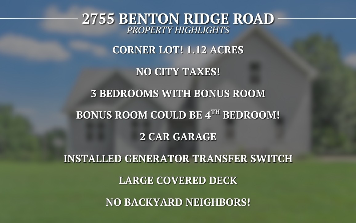 2755 Benton Ridge Rd