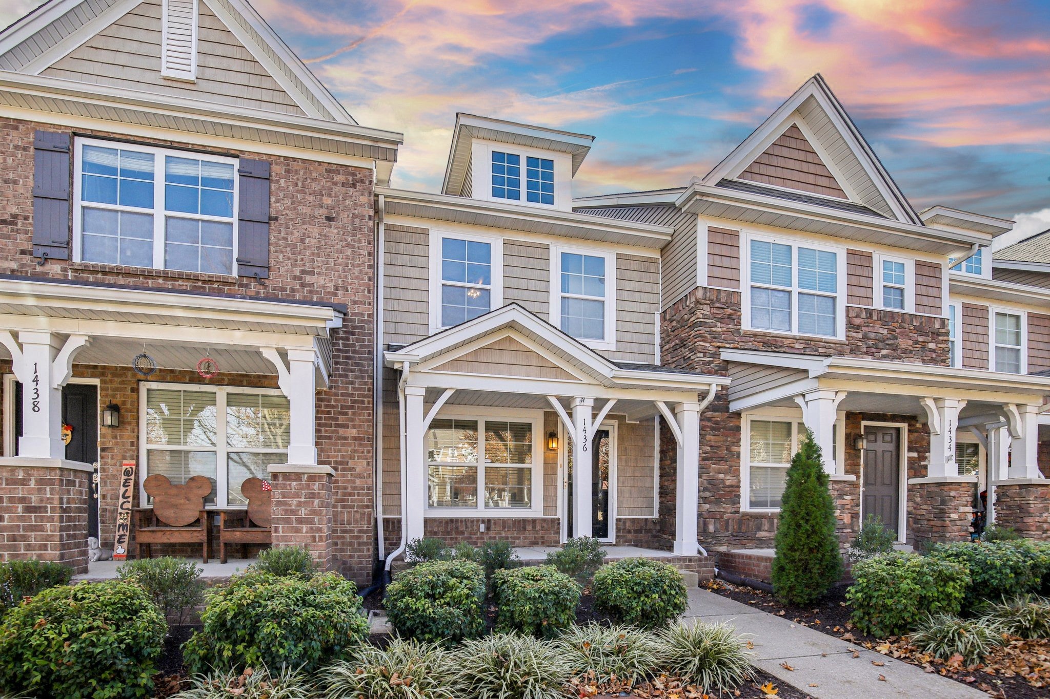2-bed condo at 1436 Riverbrook Dr, Hermitage, sold December 31, 2025