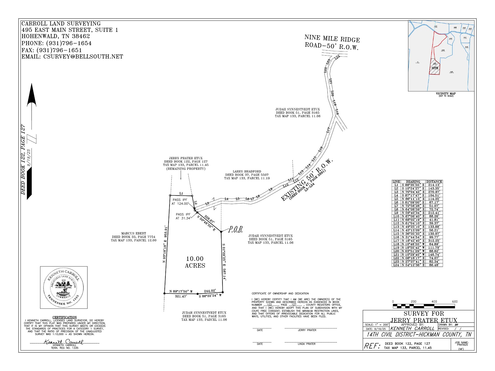 0 Nine Mile Ridge Rd
