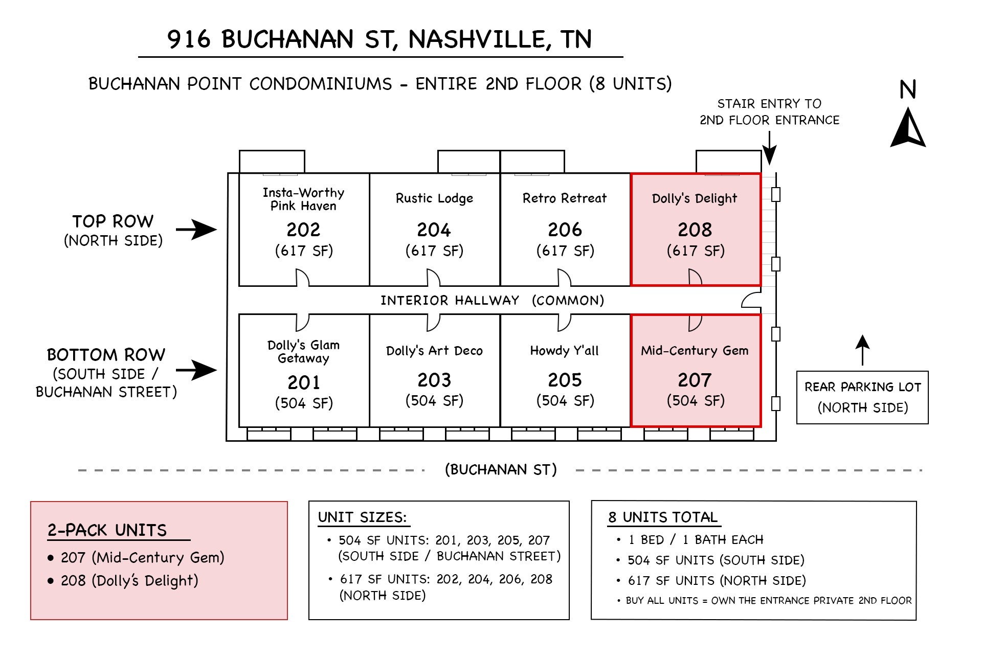916 Buchanan St 208, 207