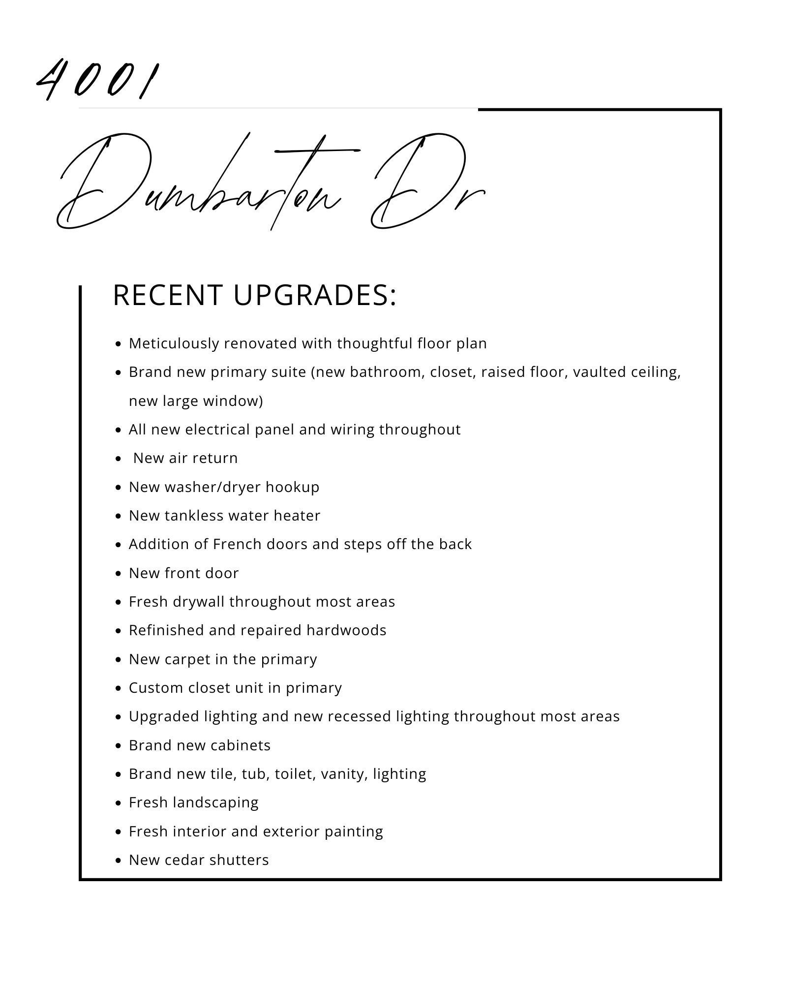4001 Dumbarton Dr