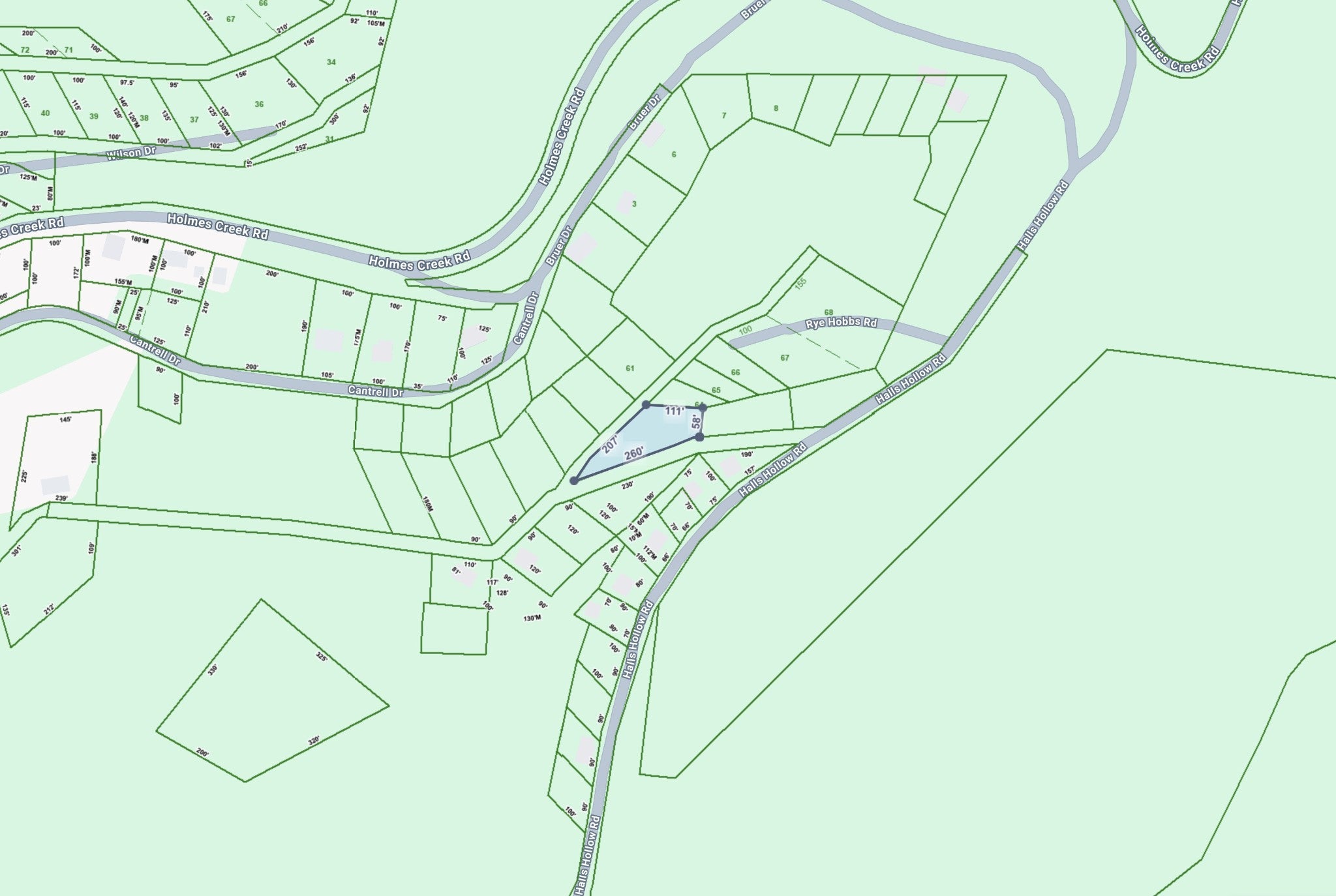 0 Halls Hill Rd