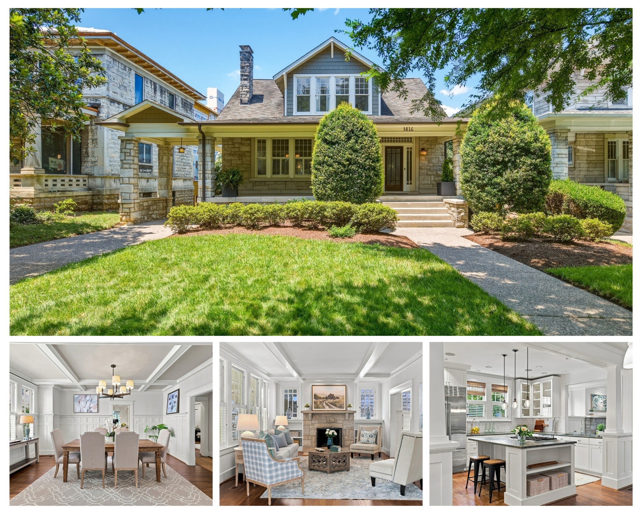 5-bed listing at 3816 Richland Ave, Nashville