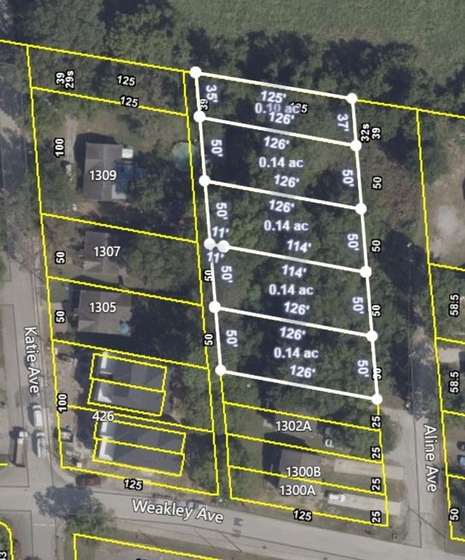 listing at 1306 Aline Ave, Nashville