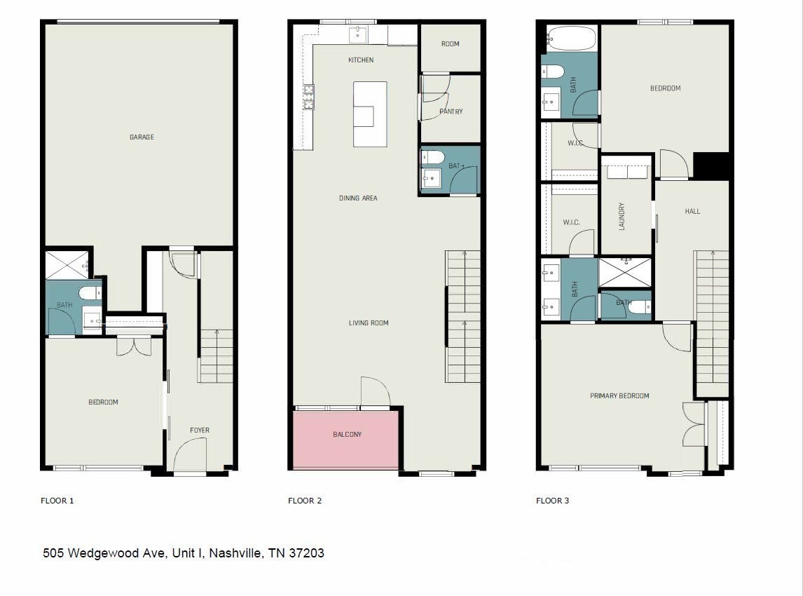 listing at 505 Wedgewood Ave, Nashville