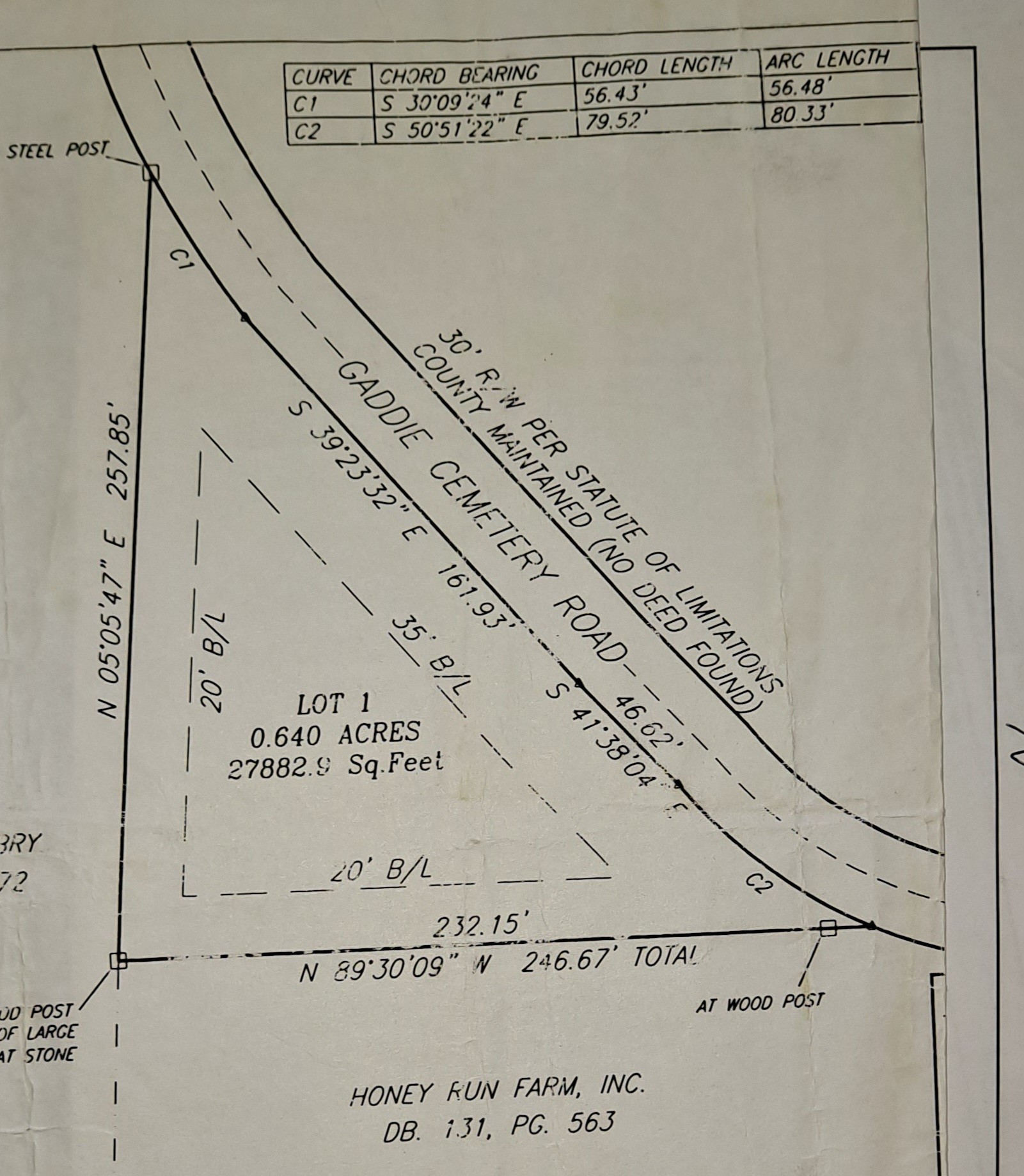 0 Gaddie Cemetery Road