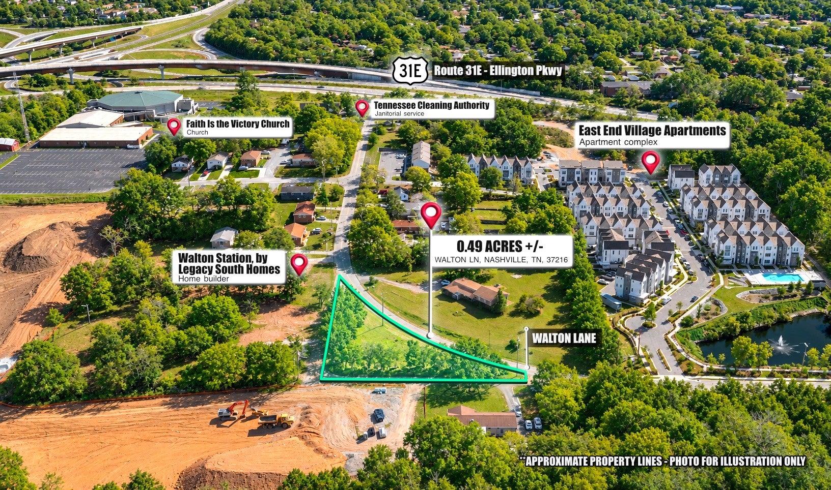 listing at 0 Walton Ln, Nashville