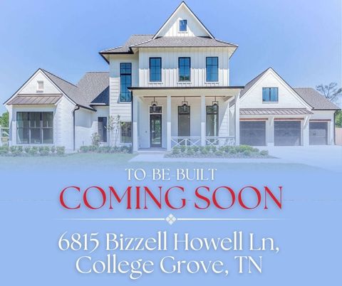 6815 Bizzell Howell Ln College Grove TN 37046