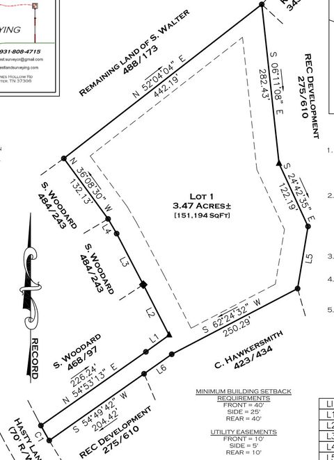 0 Hasty Ln Estill Springs TN 37330