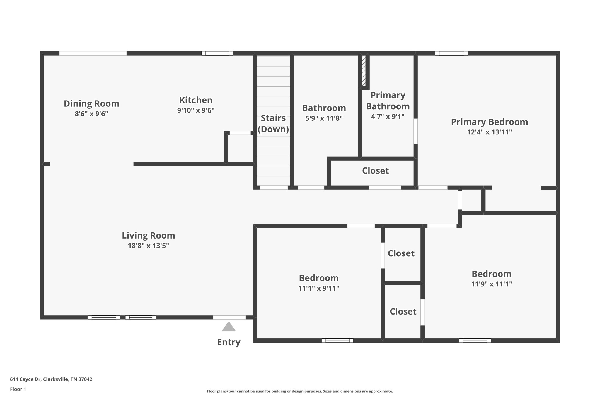 Clarksville, Tennessee 37042, United States, 3 Bedrooms Bedrooms, ,2 BathroomsBathrooms,Residential,Active,226578