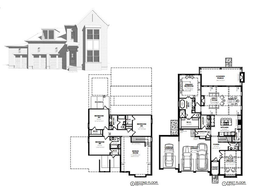 4-bed listing at 2070 Riley Park Dr, Franklin