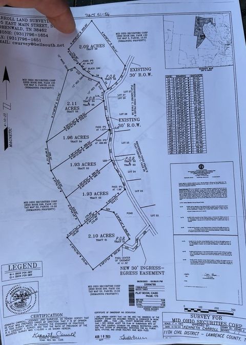 0 Pine Lake Rd Summertown TN 38483