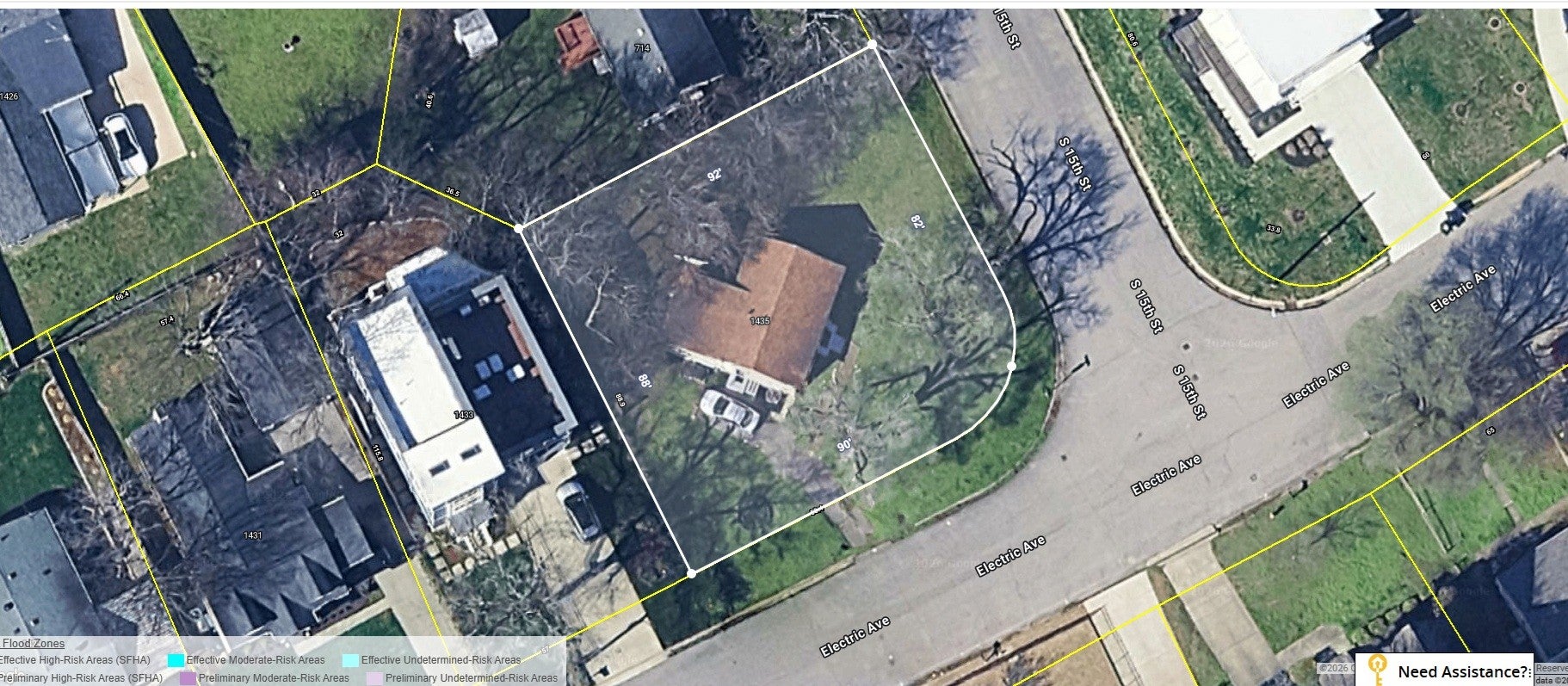 2-bed listing at 1435 Electric Ave, Nashville