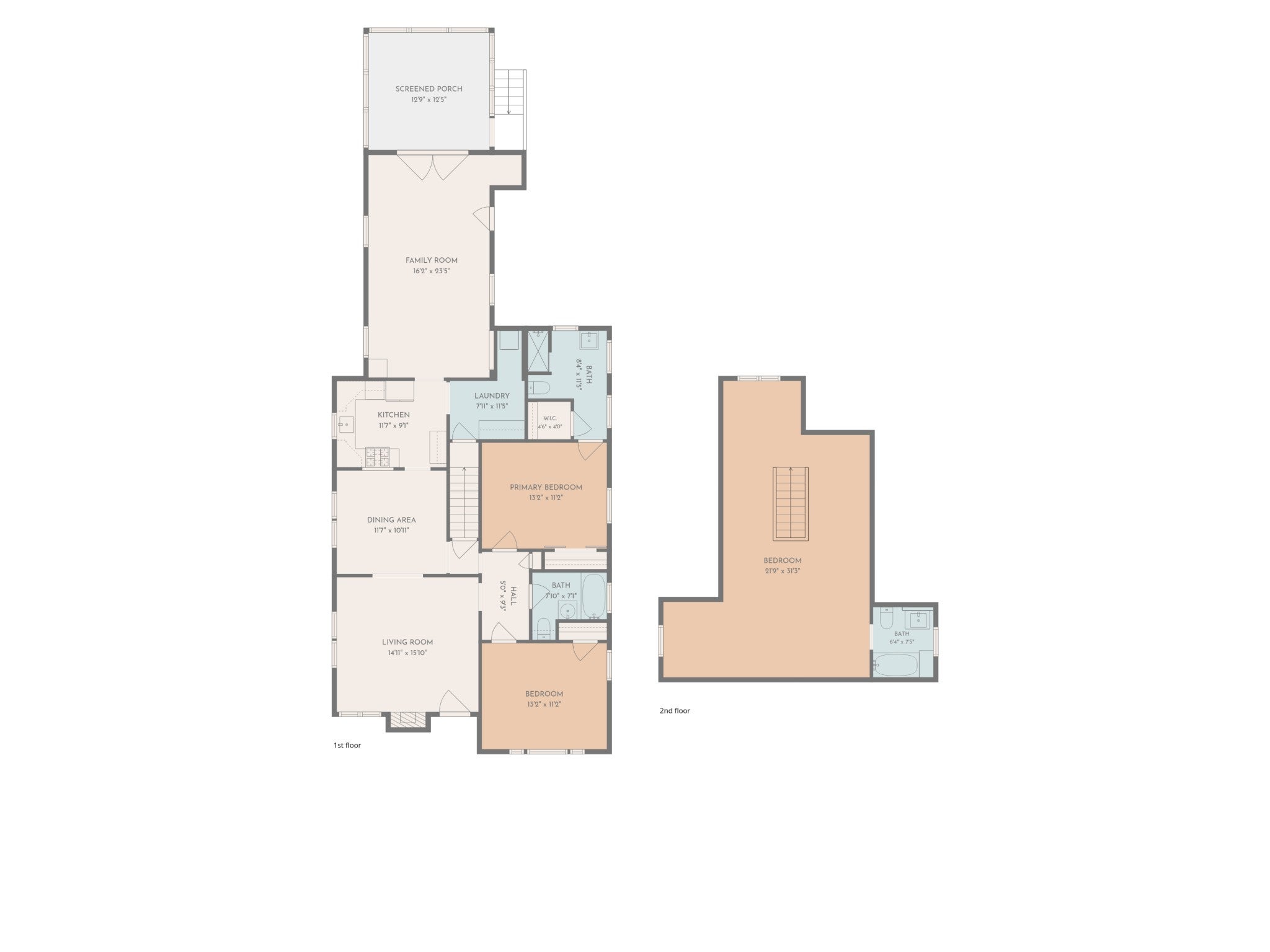 3-bed home sold in Nashville, TN 37216, 1207 Howard Ave 1207 Howard Ave, Nashville TN 37216 3-bed home, photo 5 of 5