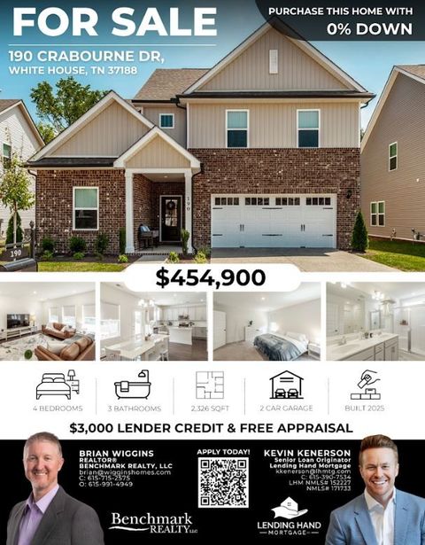 190 Crabourne Dr White House TN 37188