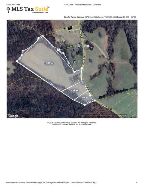 607 Driver Rd Lafayette TN 37083