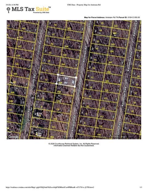 0 Antietam Rd Beechgrove TN 37018