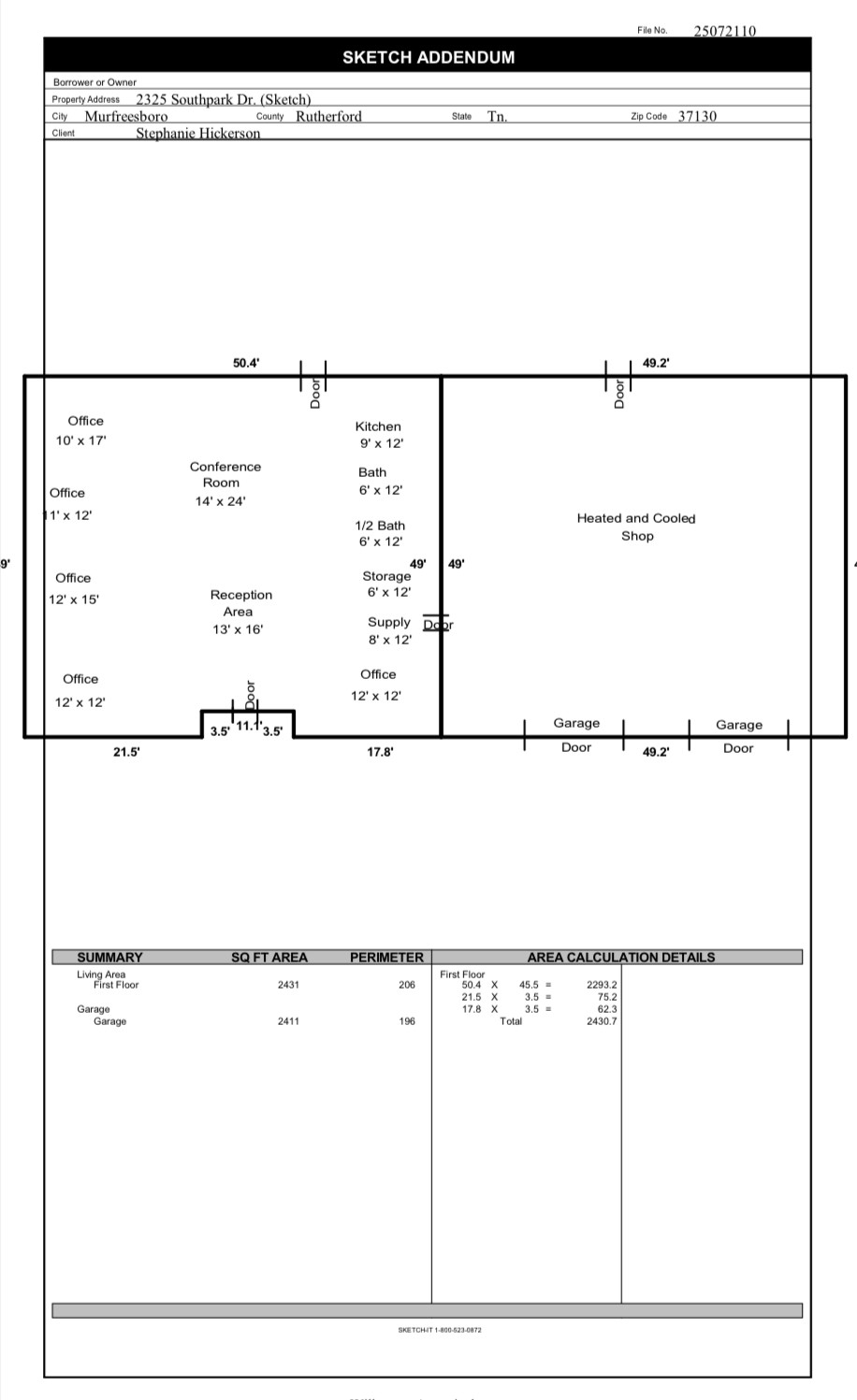 2325 Southpark Dr