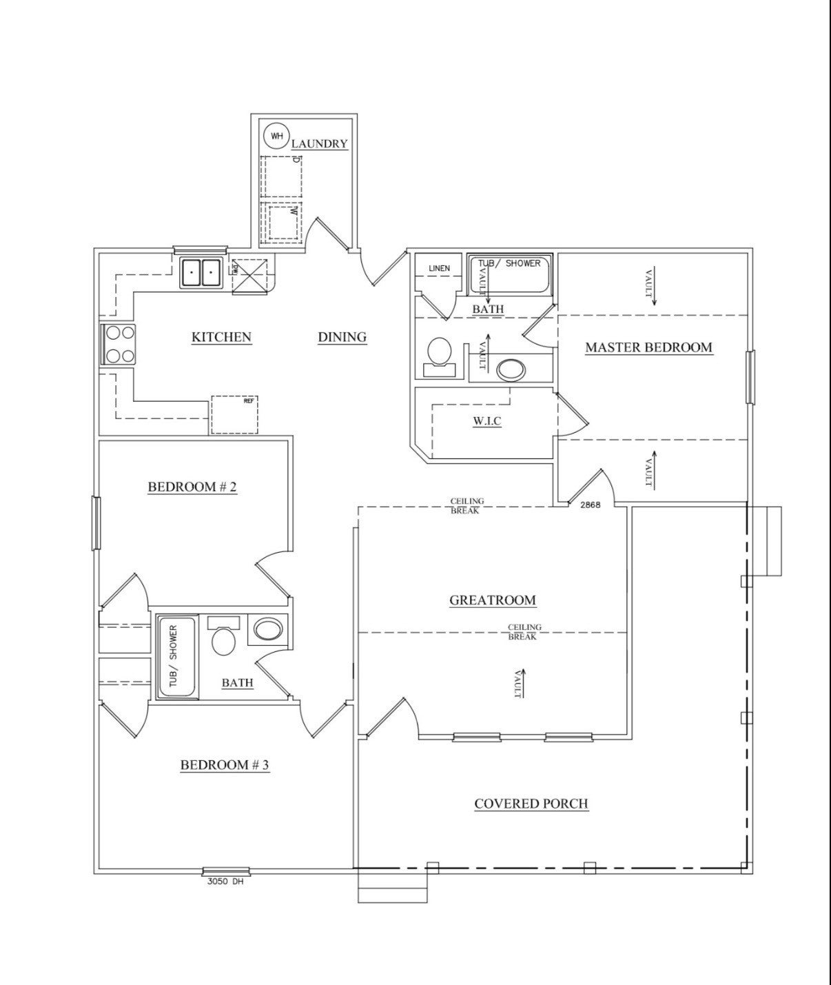 Floor plan rendering-for informational purposes only