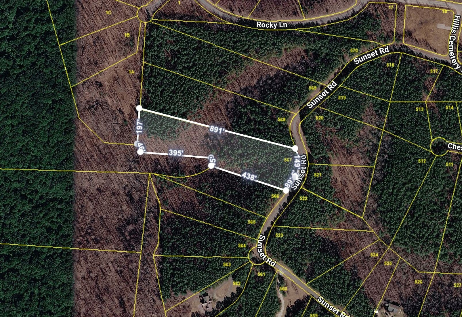 0 Hillis Cemetary Rd