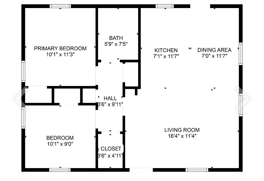 Clarksville, Tennessee 37042, United States, 2 Bedrooms Bedrooms, ,1 BathroomBathrooms,Residential,Active,230863