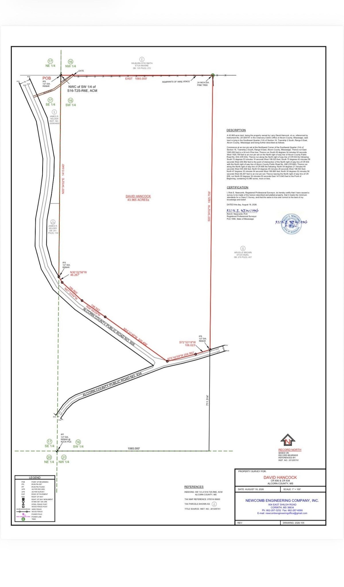 0 CR 606 RD