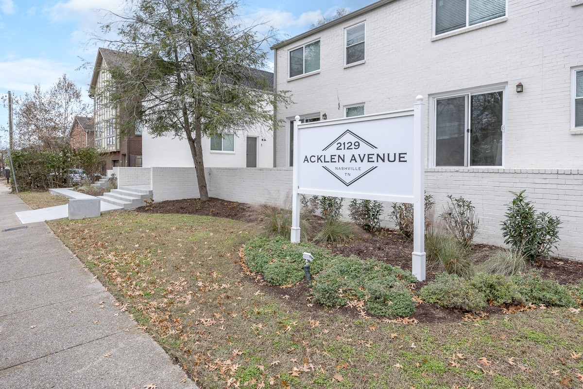 Middle Tennessee Properties 1 2129 Acklen Ave 12