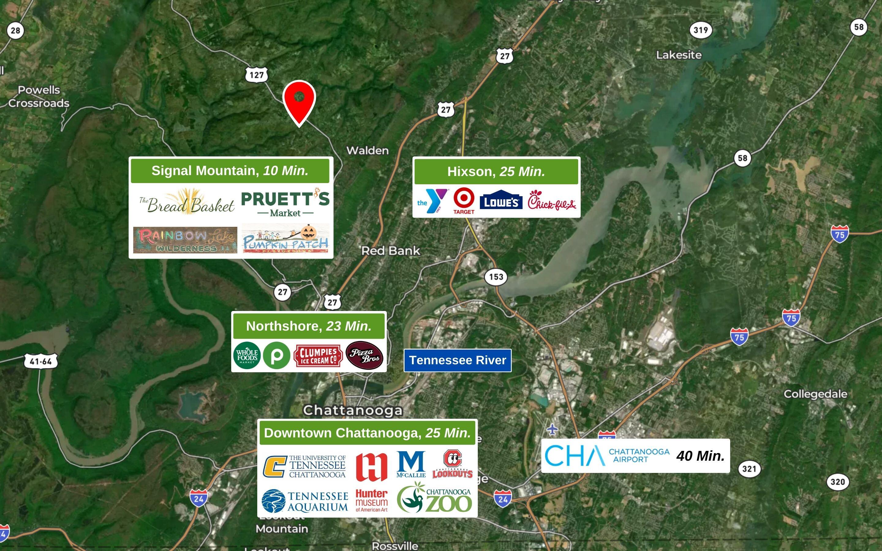 Land, Signal Mountain, Tennessee image 28