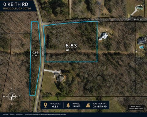 Vacant Land For Sale - Keith Road<br/> Ringgold, GA 30736