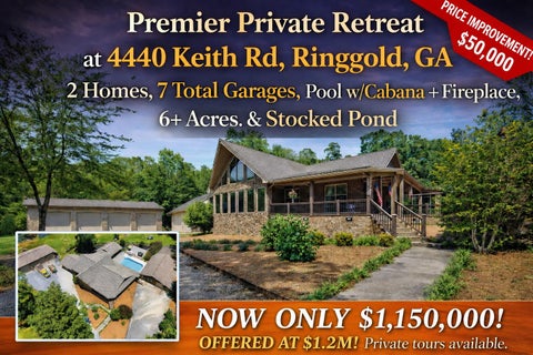 Homes For Sale - 4440 Keith Road<br/> Ringgold, GA 30736