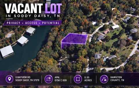 Photo of 0 Bayview Road, Soddy Daisy, TN 37379 (MLS # 1545160)