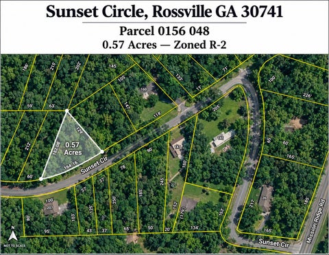 Vacant Land For Sale - 000 Sunset Circle<br/> Rossville, GA 30741