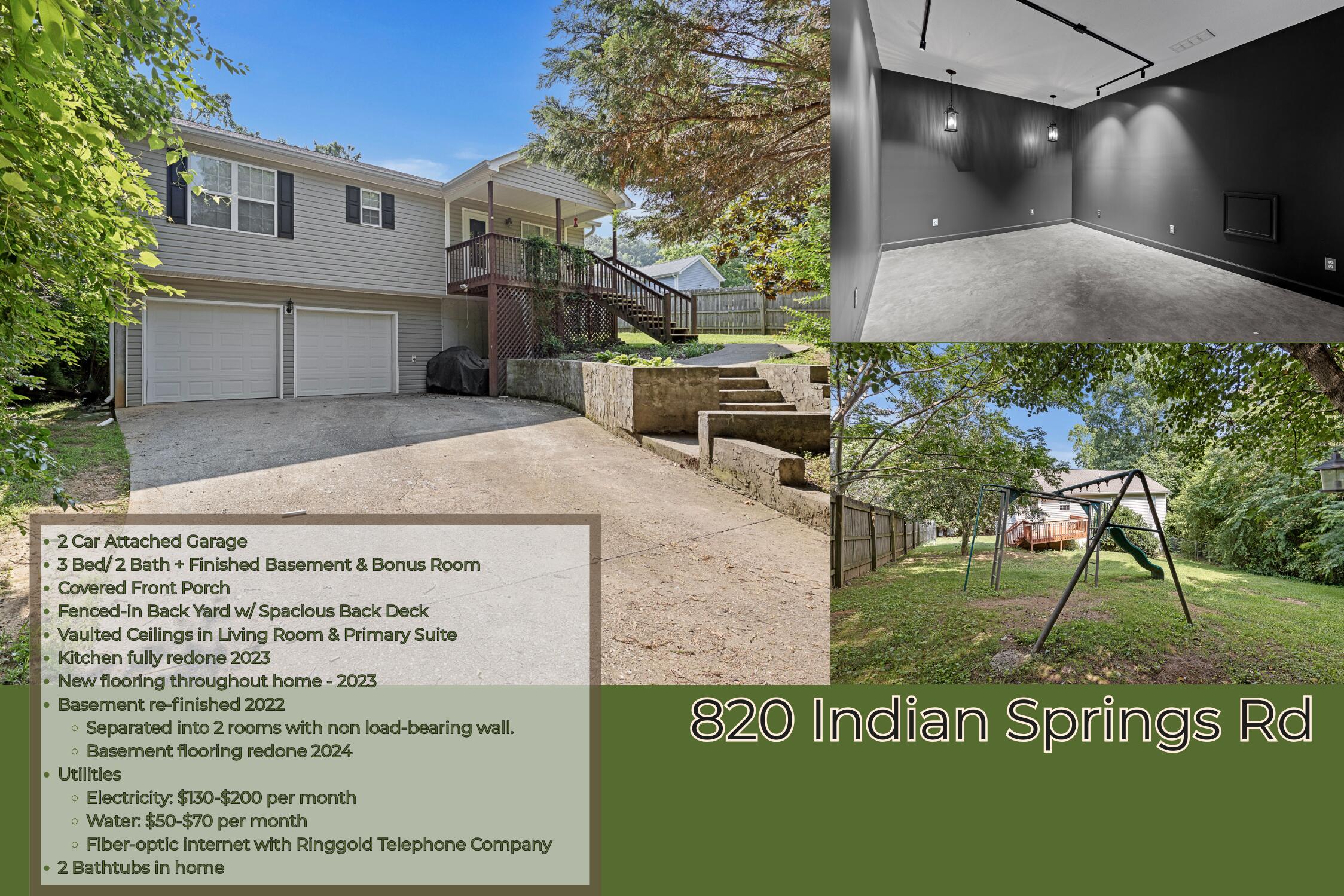820 Indian Springs Road, Ringgold, Georgia image 1