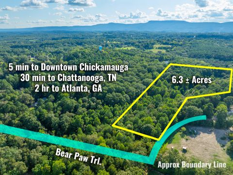 Photo of 0 Bear Paw Trail, Chickamauga, GA 30707 (MLS # 1519259)