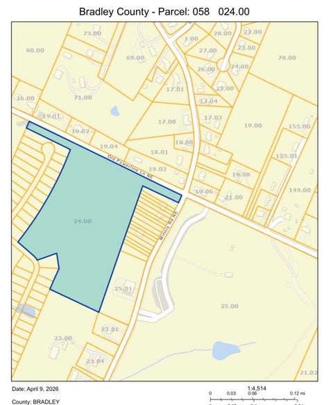 Vacant Land For Sale - Minnis Road<br/> Bradley County County, Cleveland, TN 37323