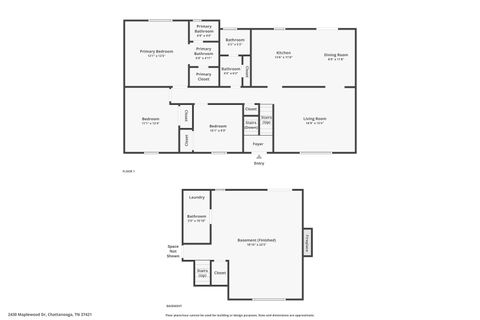 Tiny photo for 2430 Maplewood Drive, Chattanooga, TN 37421 (MLS # 1527754)