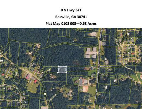 Vacant Land For Sale - N Highway 341<br/> Rossville, GA 30741
