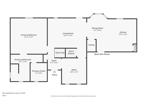 Tiny photo for 2801 Chapel Bend Drive, Hixson, TN 37343 (MLS # 1526174)